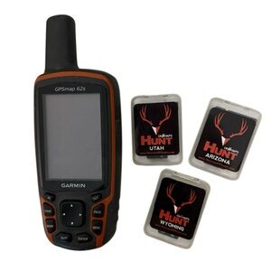 Garmin GPSmap 62s WITH 3 Maps